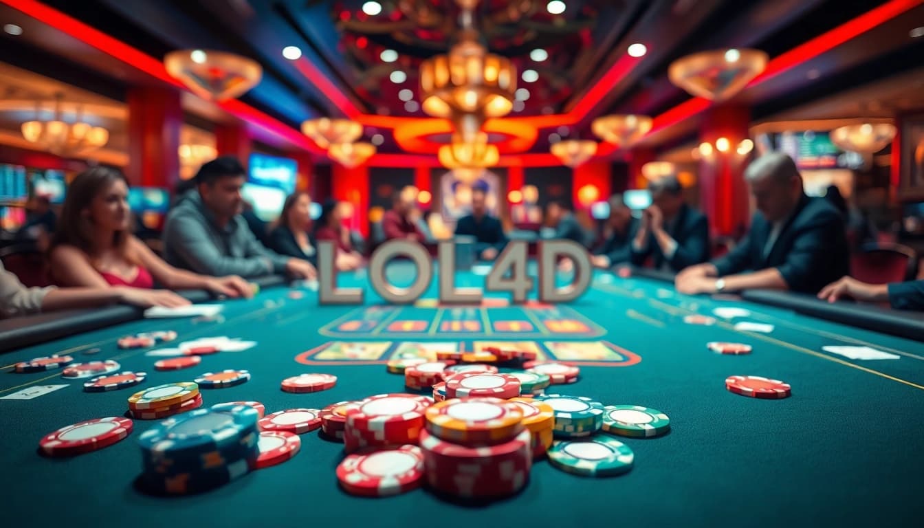 Menangkan permainan seru di LOL4D Casino dengan suasana yang memikat.