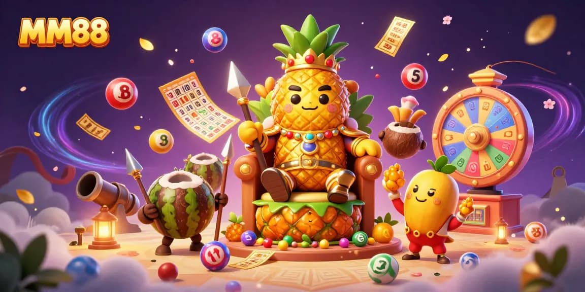 Experience winning strategies at MM88 in this vibrant beach casino with dynamic elements.