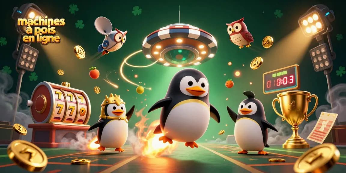 Gagnez avec les machines à sous en ligne dans un univers de jeux captivant et dynamique.