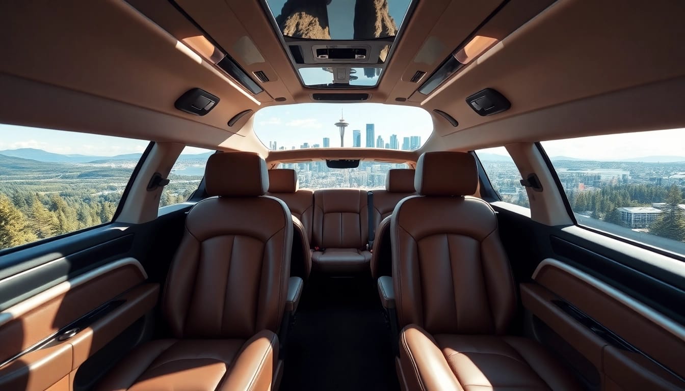 Experience luxurious vancouver to seattle limo service in a stunning, scenic setting.