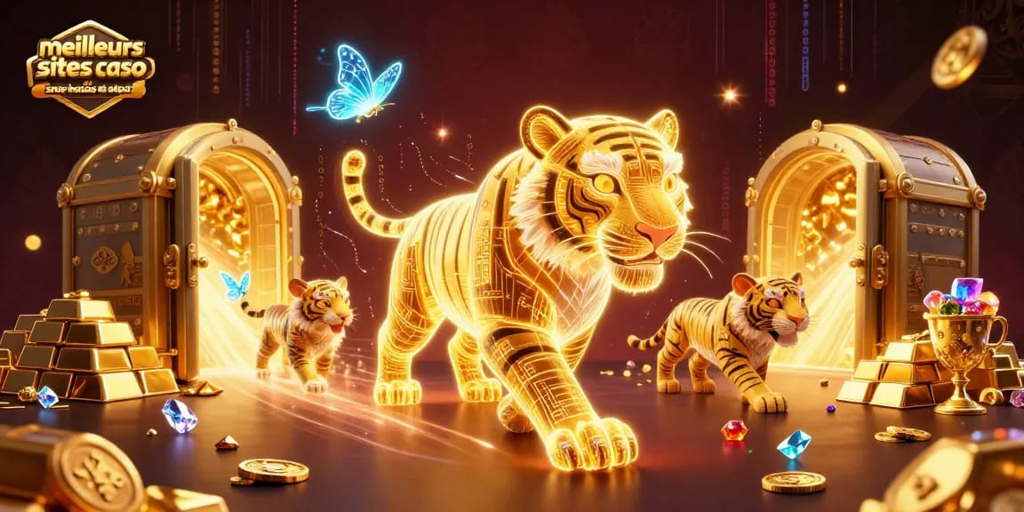 Visualisez les meilleurs sites de casino sans bonus de dépôt avec une scène 3D riche en éléments de jeu.