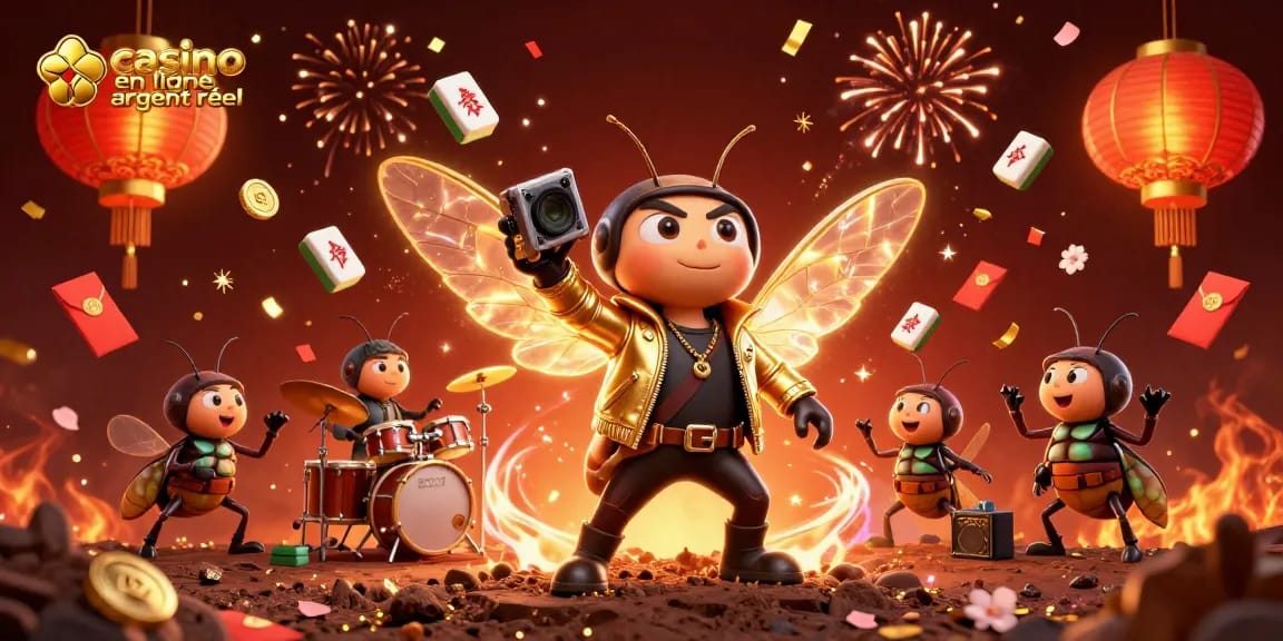 Vivez l'excitation des jeux dans un casino en ligne argent réel avec cette illustration immersive