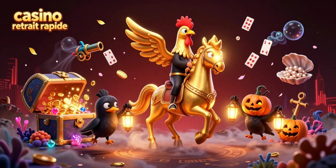Casino retrait rapide : le coq doré et ses amis illuminent le monde du jeu.