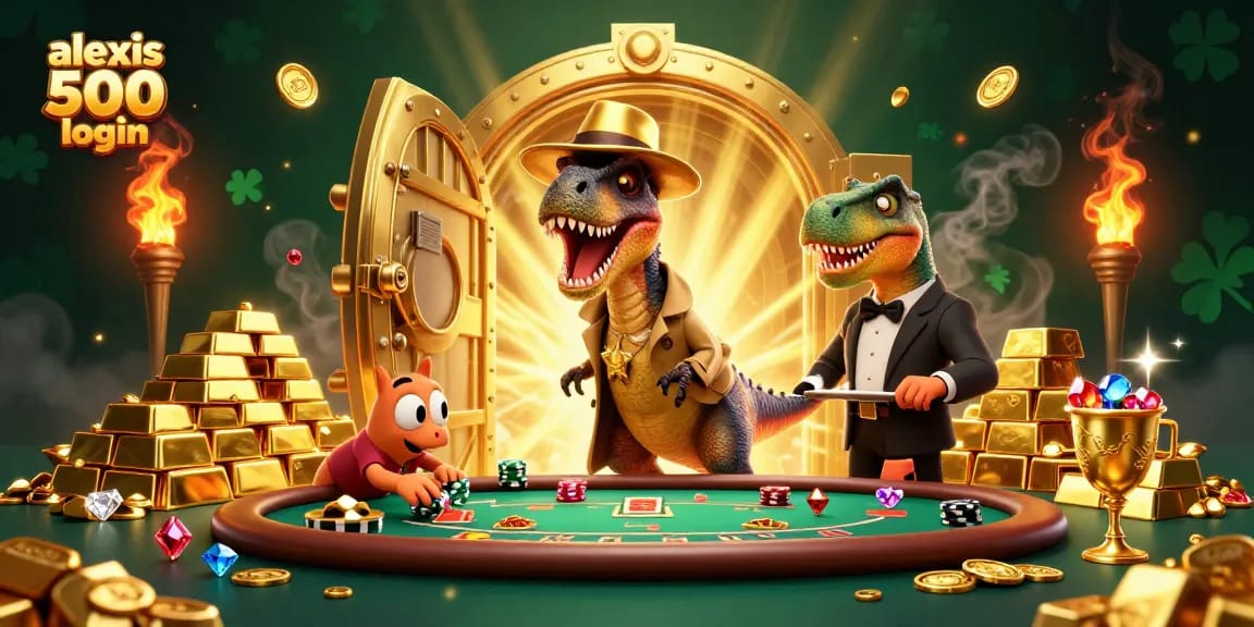 Experience the excitement of winning with alexis 500 login at this vibrant casino scene.