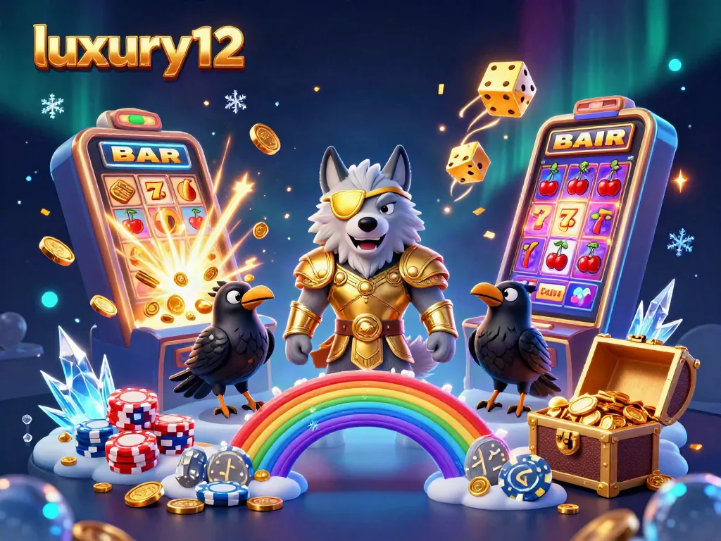 Experience luxury12 with thrilling slot machine action, vibrant characters, and jackpot excitement!