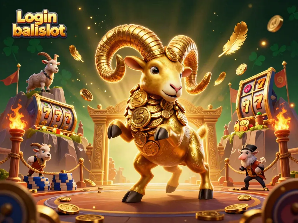Engage in winning strategies at Login balislot with vibrant casino elements and a dynamic scene.