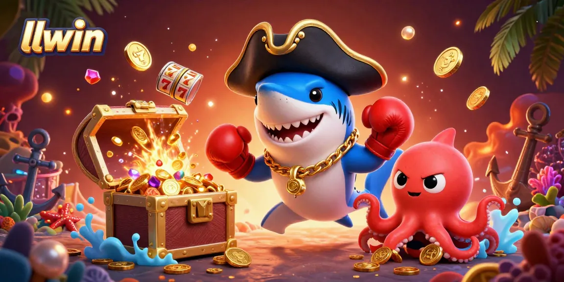 Engage in thrilling gaming fun at llwin's captivating underwater casino.