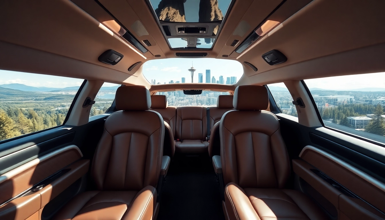 Experience luxurious vancouver to seattle limo service in a stunning, scenic setting.