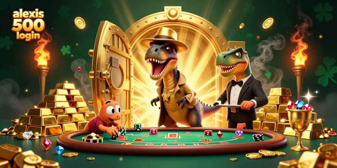 Experience the excitement of winning with alexis 500 login at this vibrant casino scene.