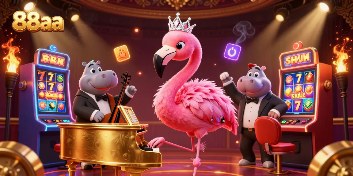Experience the vibrant casino world of 88aa with exciting slot games and lively characters.
