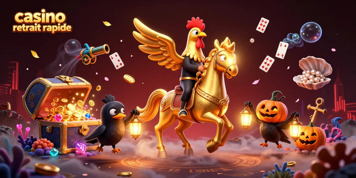 Casino retrait rapide : le coq doré et ses amis illuminent le monde du jeu.