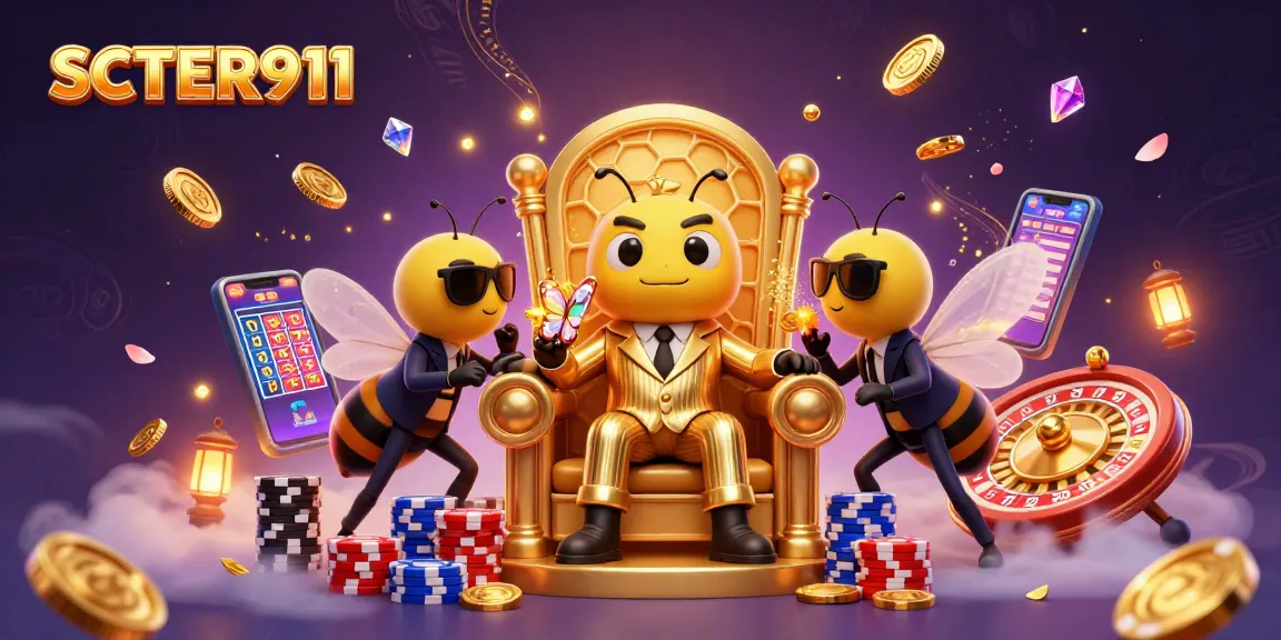 Experience thrilling gameplay at SCATTER911 with exciting slot reels and dazzling casino elements.