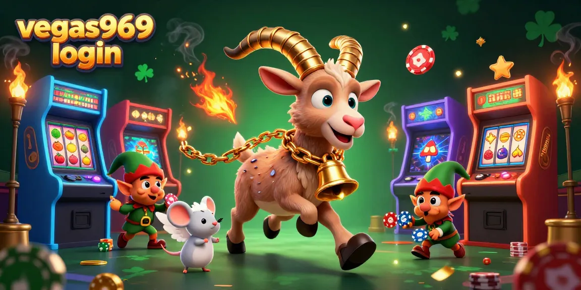 Experience the excitement of vegas969 login with lively casino characters amid thrilling gaming elements.