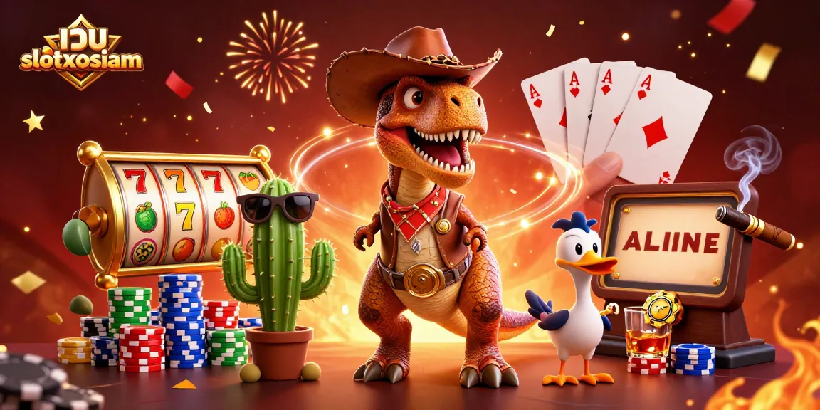เว็บ slotxosiam นำเสนอเกมสล็อตออนไลน์ที่เล่นแล้วได้เงินจริงในภาพการ์ตูน 3D