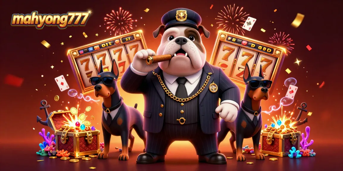 Engage with mahyong777's thrilling casino experience amidst a vibrant backdrop of slot reels and excitement.
