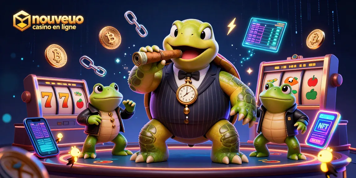 Jouez dans un nouveau casino en ligne et observez l'animation dynamique d'une scène de jeu colorée.