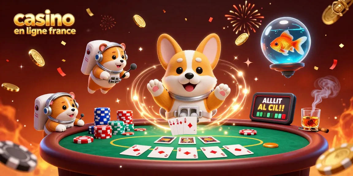 Jouez avec des fonctionnalités captivantes sur casino en ligne France avec des personnages animés flottants.